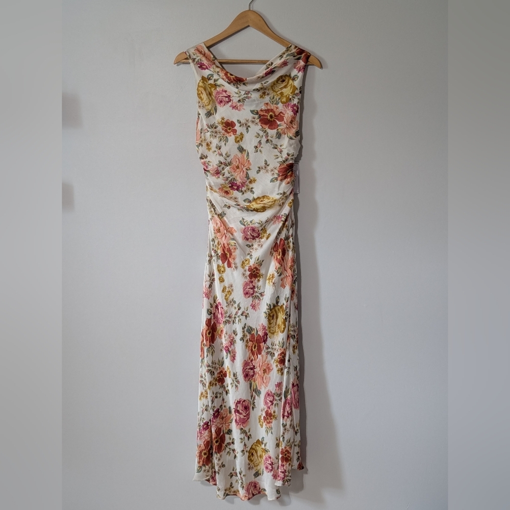 Nwt Premier Amour Cowl Dress